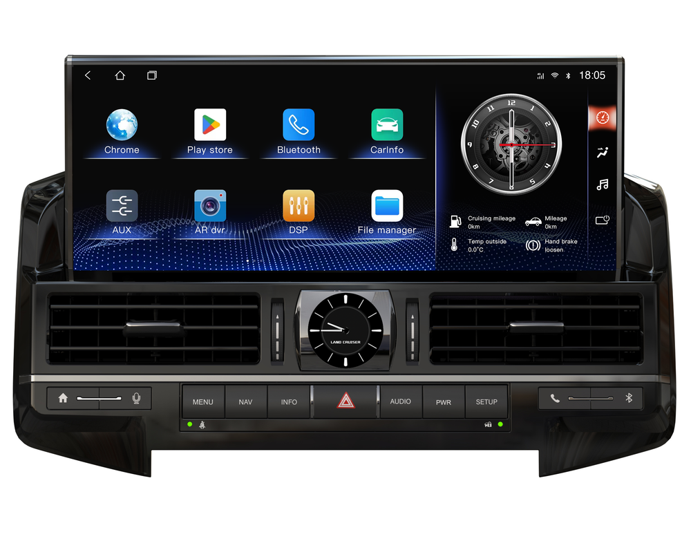 Установочный комплект для TOYOTA Land Cruiser 200 10.2015+ top  KUBERG ZH-T1269