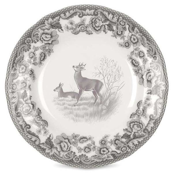 Тарелка пирожковая 15см Spode Деламер, сельские мотивы Олень