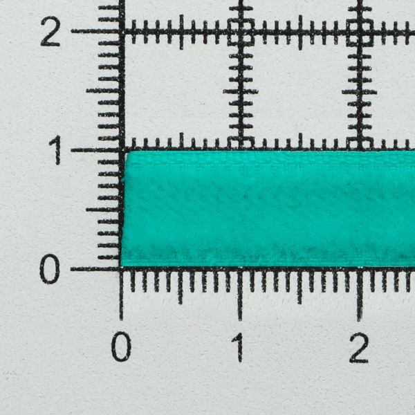 Лента бархатная (тесьма) 10.0 мм / 10±0.5 метров, рис. 8508, цв.66 бирюза