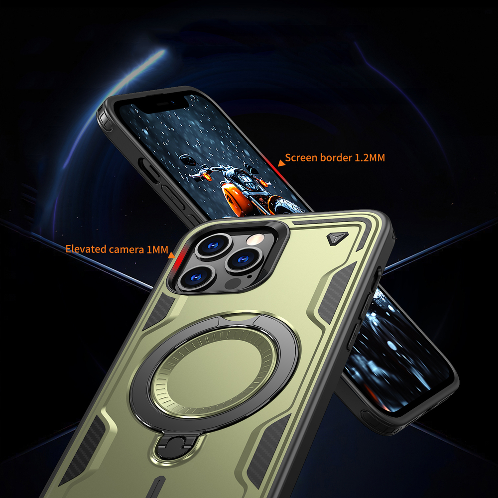 Чехол Magneto Case с кольцом для iPhone 12 Pro Max