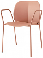Кресло пластиковое Scab Design Mentha Go Green, карамельный