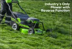 Cамоходная аккумуляторная газонокосилка Greenworks 82LM30S , 82v, 76 см, (2519207), без АКБ и ЗУ