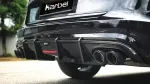 Карбоновый диффузор для AUDI S6 & A6 S-LINE & A6 AVANT 2016-2018 C7.5 Ауди обвес