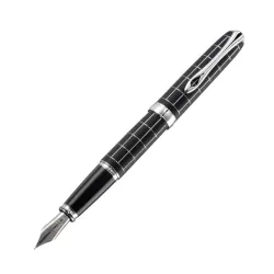 Перьевая ручка Diplomat Excellence A Plus rhomb черная с пером F (D40101023)