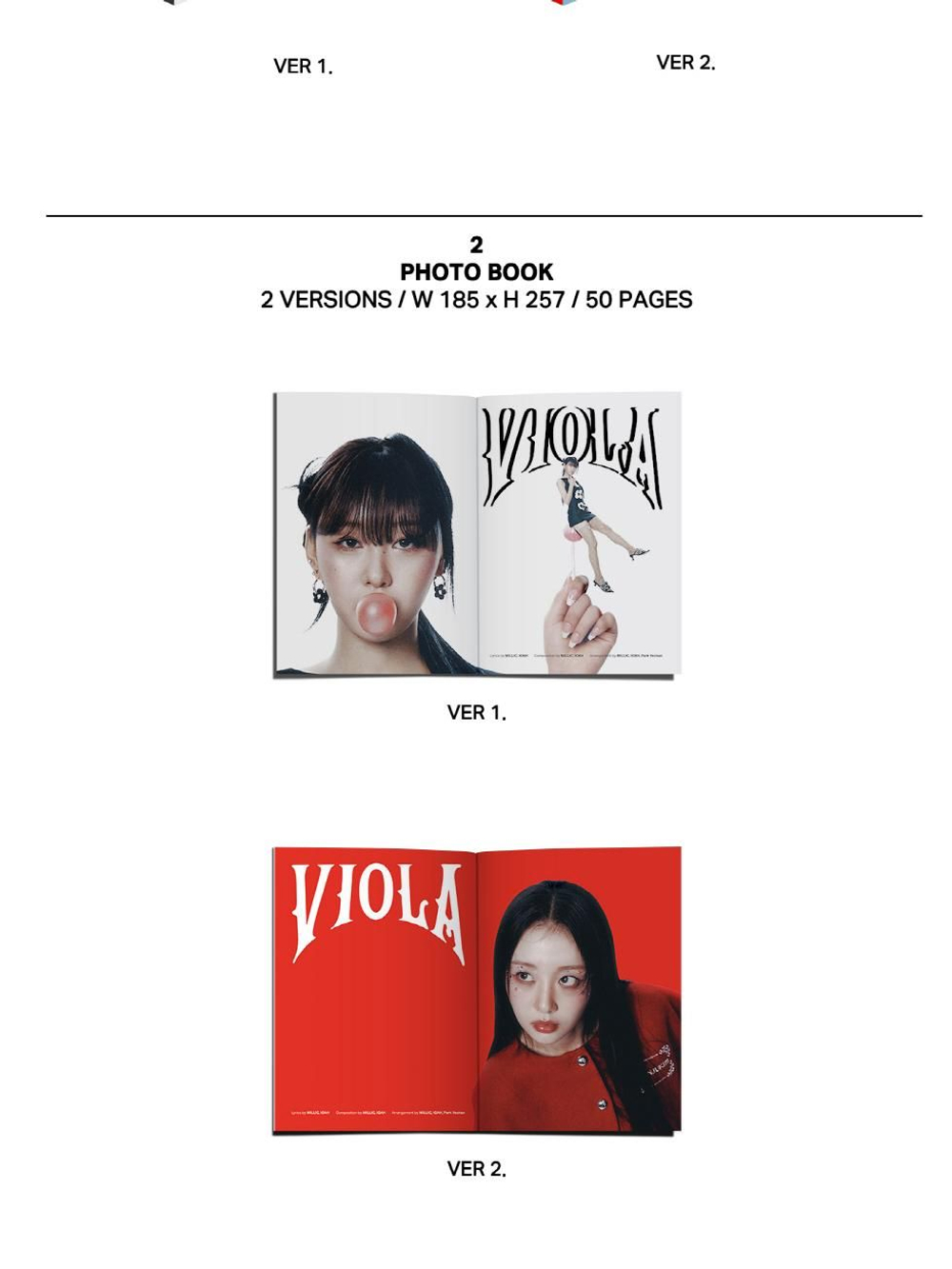 Альбом YVES - I Did 2nd EP Album 2 Version SET