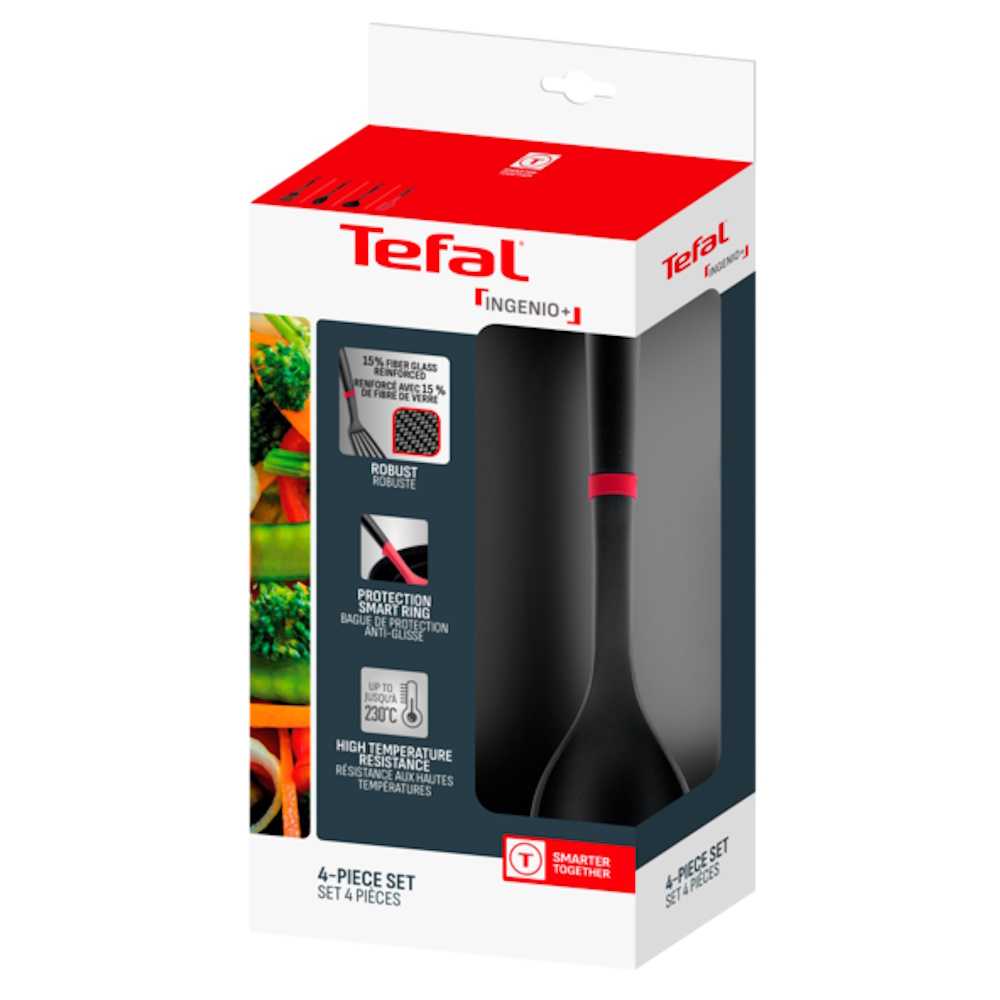 Набор кухонных аксессуаров Tefal Ingenio+ 4 предмета K198S434