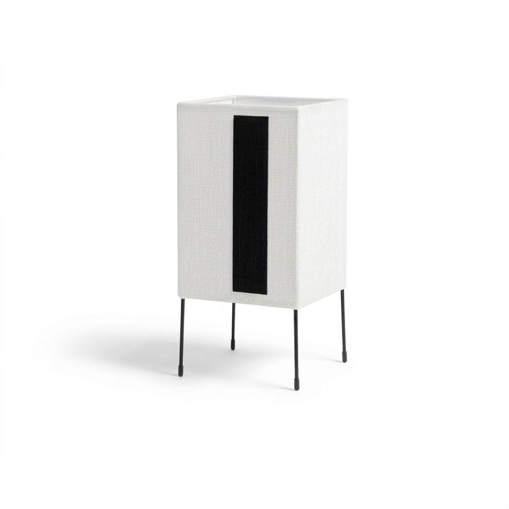 Настольный дизайнерский светильник Linen & Iron Square Ambient Lamp от PRINT:H