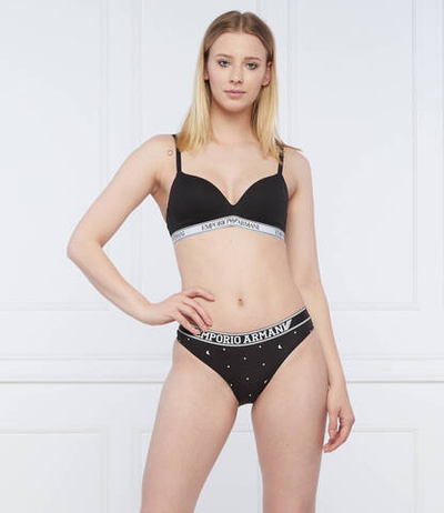 трусики-бразилианки 2 шт. Emporio Armani - черный(163337 2R219)