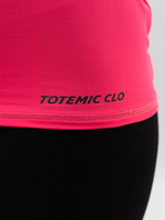 Футболка спортивная TOTEMIC CLO розовая