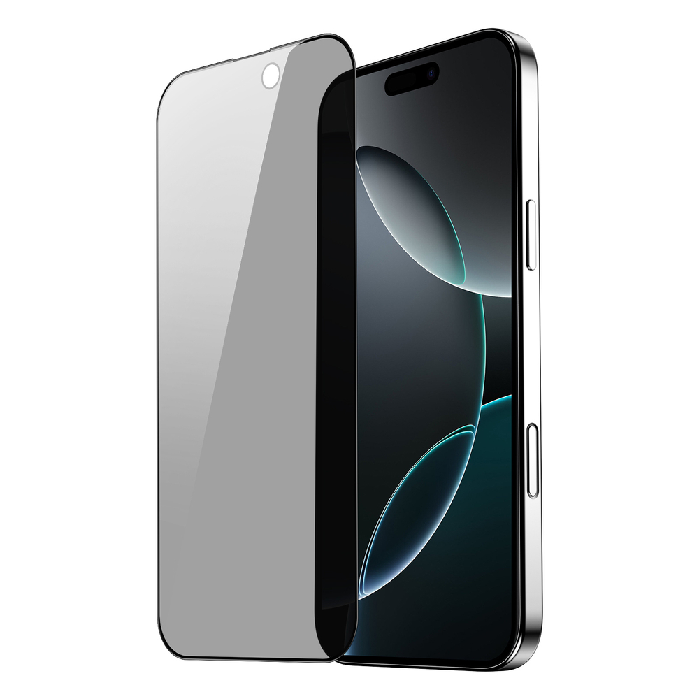 Стекло на экран "Антишпион" для смартфона iPhone 16 Pro, серия 2.5D Privacy Screen Protector от Dux Ducis