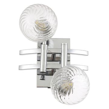 Бра 2*G9 LUXURY AP2 CHROME хром Crystal Lux