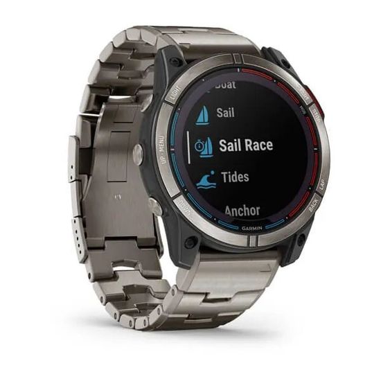 Умные часы Garmin Quatix 7X sapphire titanium with braclete