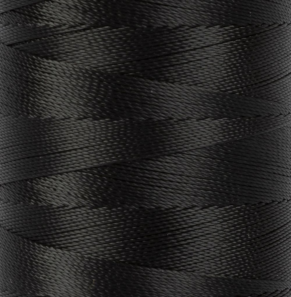 Нитки обувные Gamma 500D/3, 183 м, (200 ярд), черный