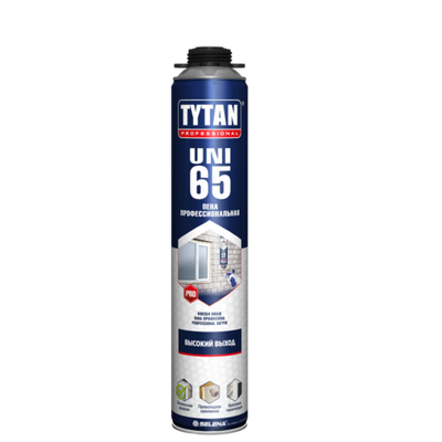 Монтажная пена Titan Uni (Титан Уни) 65 зимняя, 750 мл