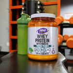 NOW Foods, Sports, сывороточный протеин в порошке, матча, 907 г (2 фунта)
