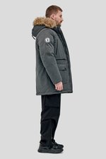 Мужская удлиненная куртка Admiral с капюшоном