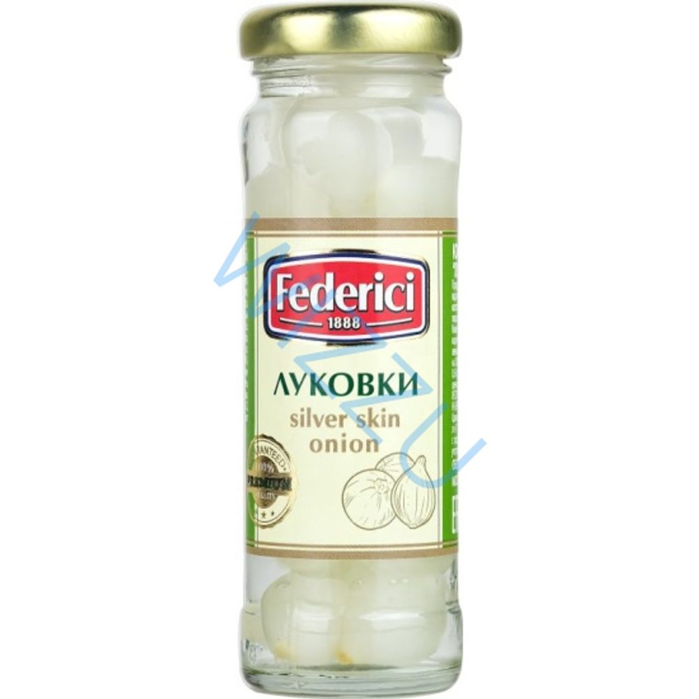 Луковки Federici пикантные ст/б 100г