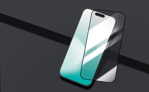 Защитное стекло для iPhone 17 Air, тонкие черные рамками и олеофобное покрытие, G-Rhino