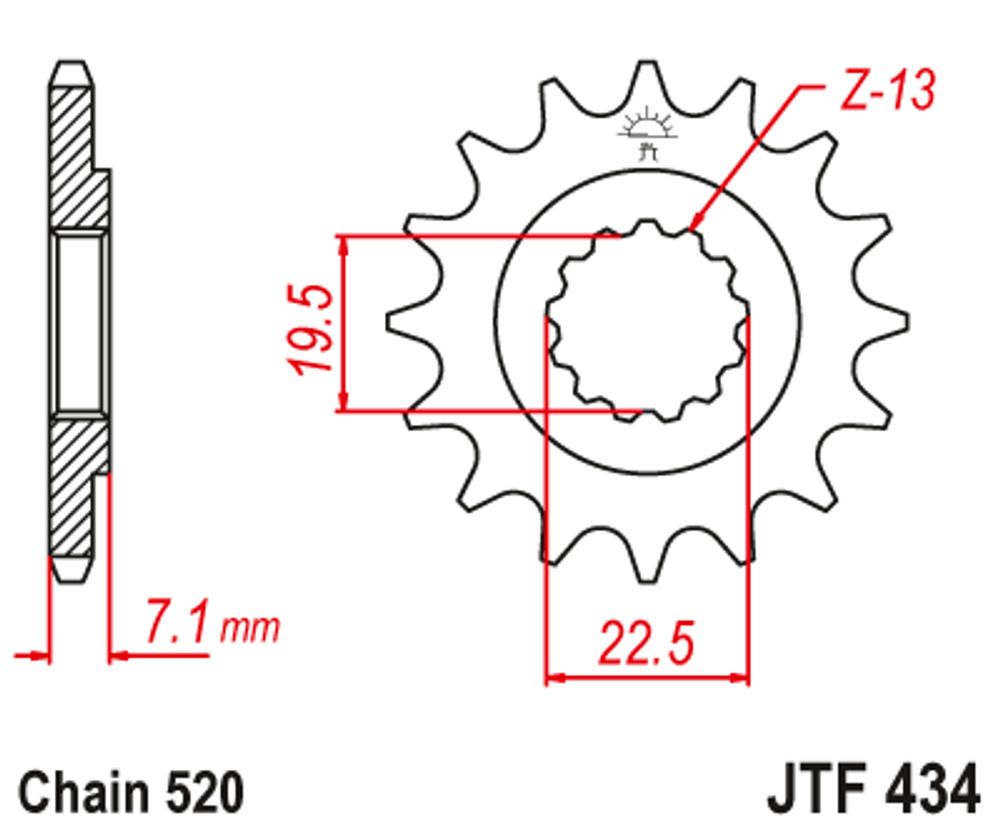 Звезда JTF434.15