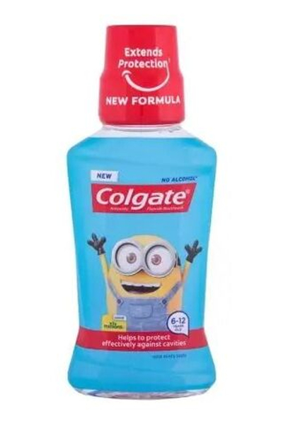 Детский ополаскиватель для полости рта Kids Minions Mild Minty 250 мл (Из Финляндии)
