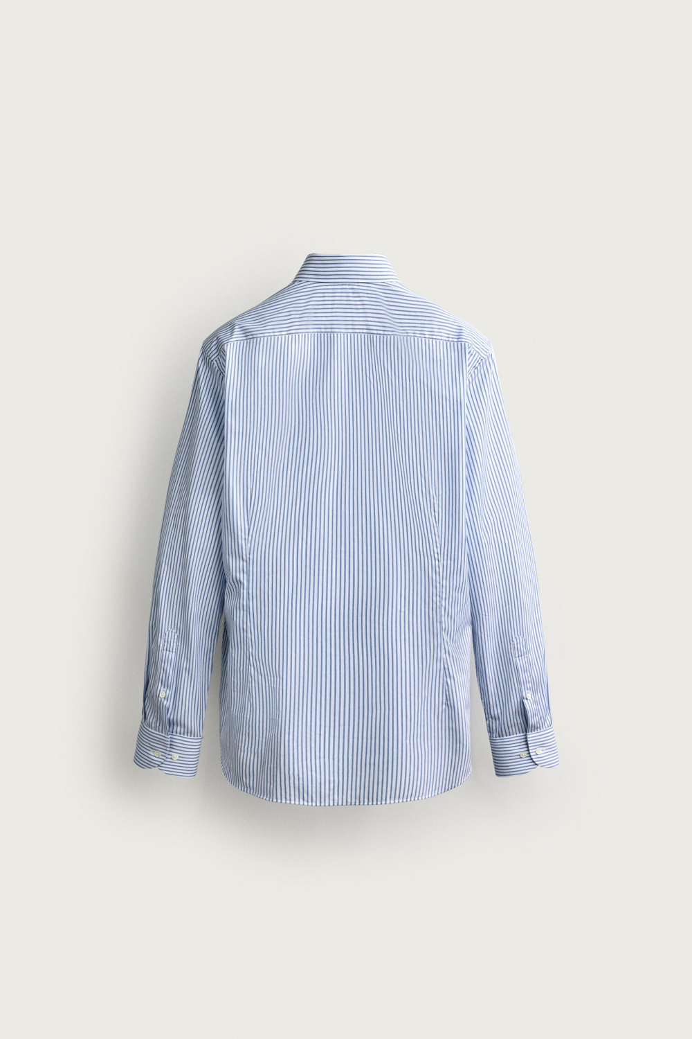 РУБАШКА SLIM FIT В ПОЛОСКУ — ZARA