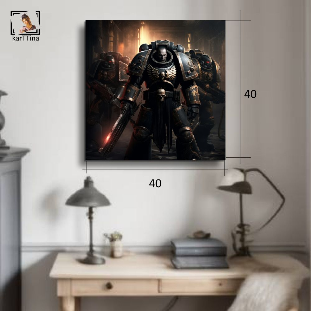 "Миры Warhammer", 40 см х 40 см
