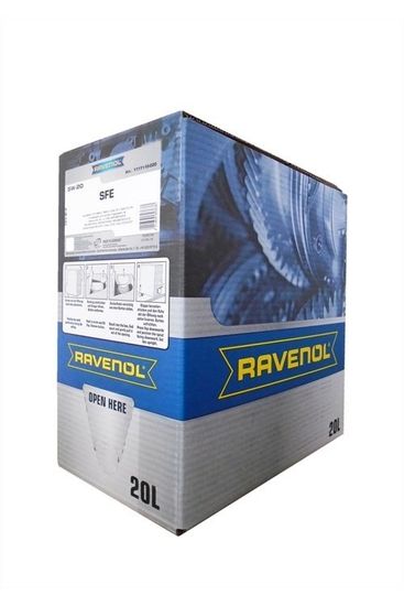 SFE 5W-20 Super Fuel Economy RAVENOL моторное масло 20 Литров ecobox