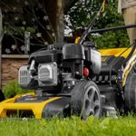 Газонокосилка бензиновая Denzel GLR-460SP-ZS, 149 см³, ширина 46 см, привод, травосборник 65 л
