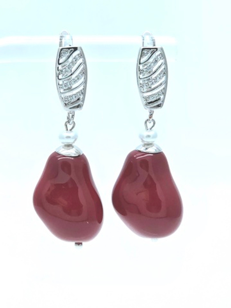 91004955 Серьги Selena Pearls