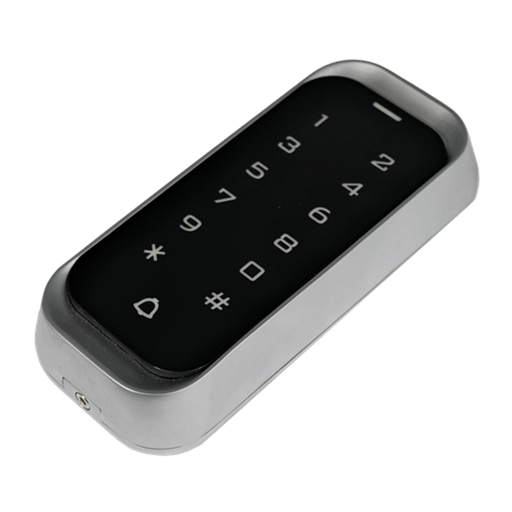 Кодонаборная панель TANTOS TS-KBD-EMF металл, сенсорная, EM-Marine, Mifare, HID Prox, IP66