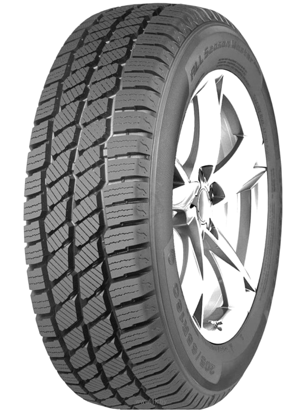 Легкогрузовая  шина 195/75R16C 107/105R All Season Master SW613 TL 8PR Goodride