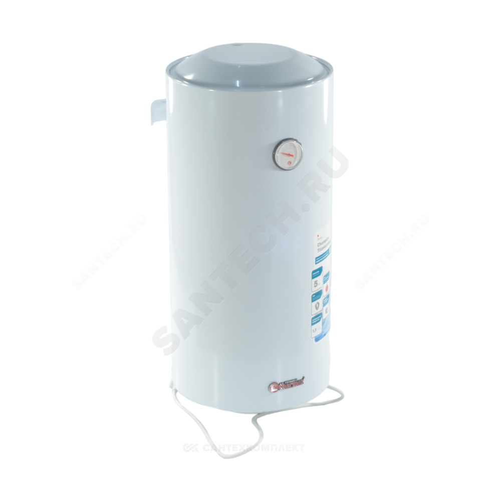 Водонагреватель электрический накопительный 60 л 1,5 кВт TitaniumHeat 60V Slim THERMEX ЭдЭБ01020