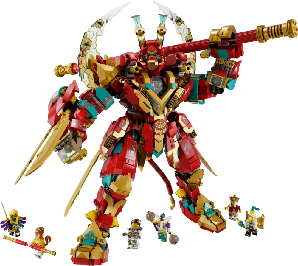 Конструктор LEGO Monkie Kid 80045 Ультра-робот Короля обезьян