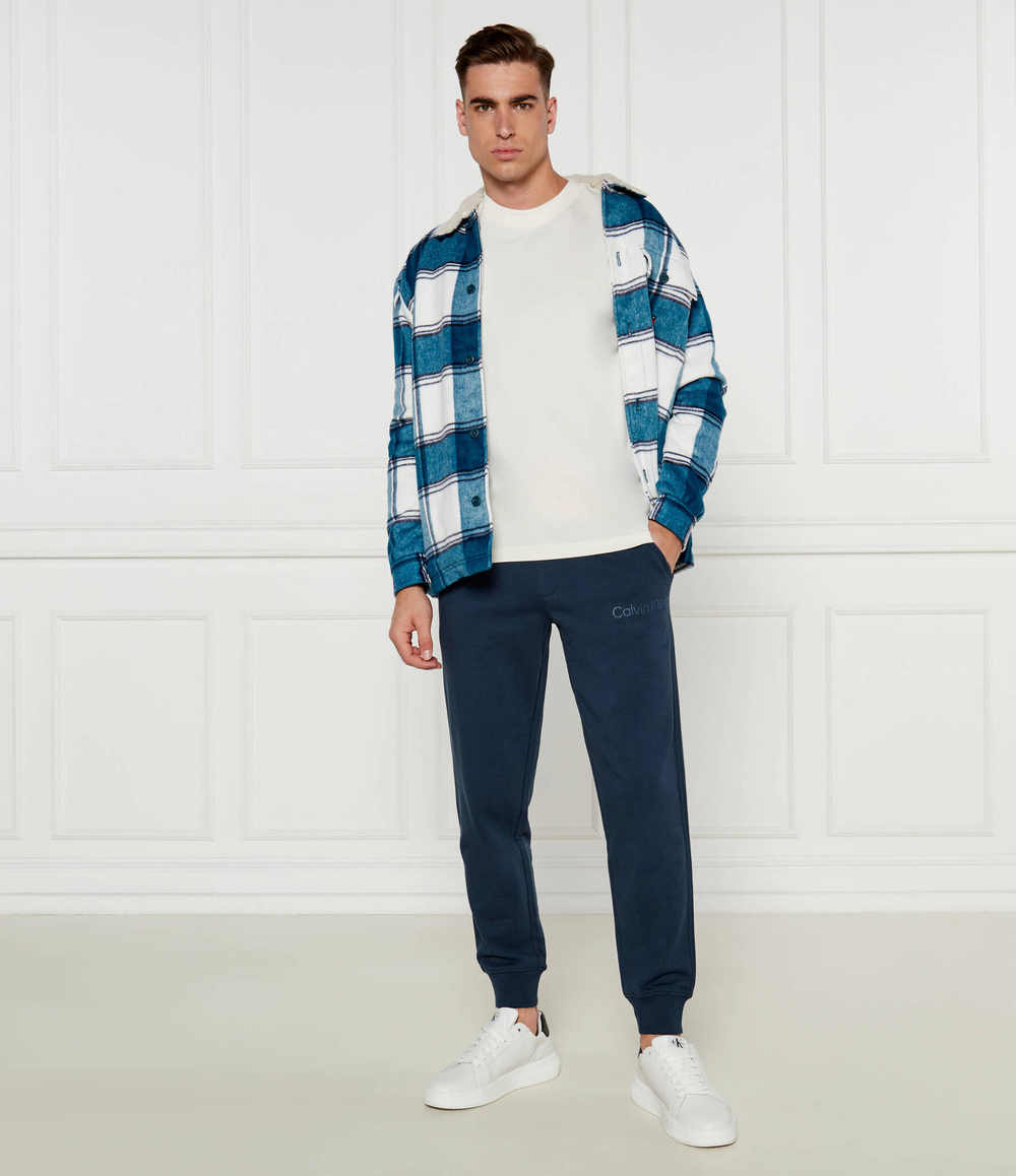 Футболка CALVIN KLEIN JEANS - экрю(J30J326402)