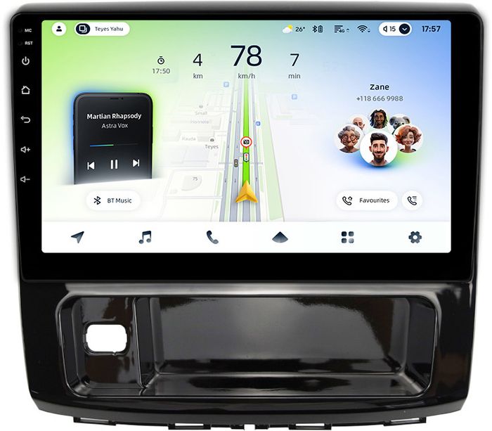 Магнитола для Haval H9 2015-2021 - Teyes CC4L монитор 10.1" IPS, Android 14, Быстрая, Snapdragon 662, CarPlay, 4G SIM-слот