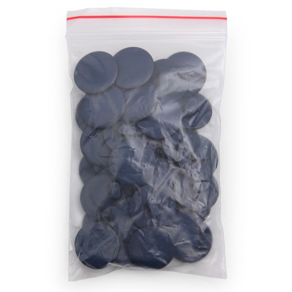 Пуговицы на ножке 32L=20 мм, (Blue2 (синий2)), 36 шт