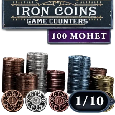 Металлические монеты Iron Coins 100. Рассрочка. Платёж 1/10