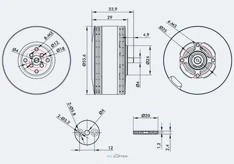 T-Motor MN501-S KV300