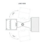 Профиль SL-LINE-5050-3000 BLACK (Arlight, Алюминий)