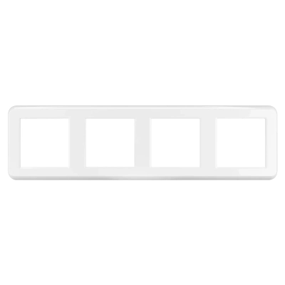 Рамка пластиковая FRM-VERSA-PL-4-WH (Arlight, -)