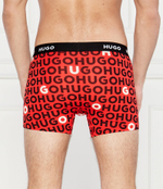 Трусики-боксеры 3шт. Hugo Bodywear - красный(50517887)