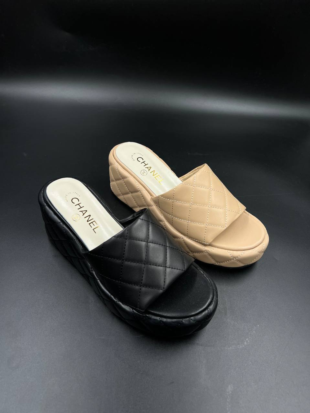 Шлепанцы CHANEL