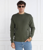 Худи VERTICAL INSTITUTIONAL CALVIN KLEIN JEANS - хаки(J30J323977)