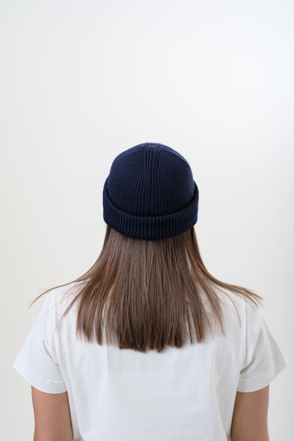 Шапка Modern Short Beanie Синяя - фото 10