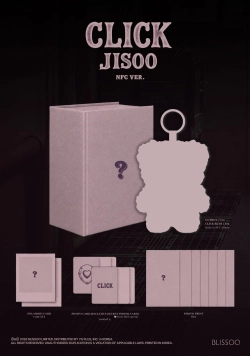 Альбом JISOO - Single Album [CLICK] CLICK BABY BEAR NFC VER.
