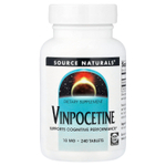 Source Naturals, винпоцетин, 10 мг, 240 таблеток