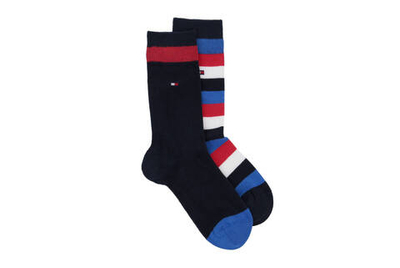 носки 2 пары Tommy Hilfiger - черный(354009001)