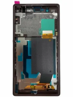 Средняя часть корпуса с заглушками для Sony Z (C6602/C6603/C6606) фиолетовая
