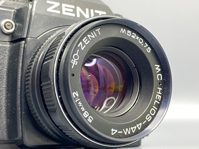 Zenit 122 + MC Helios-44M-4