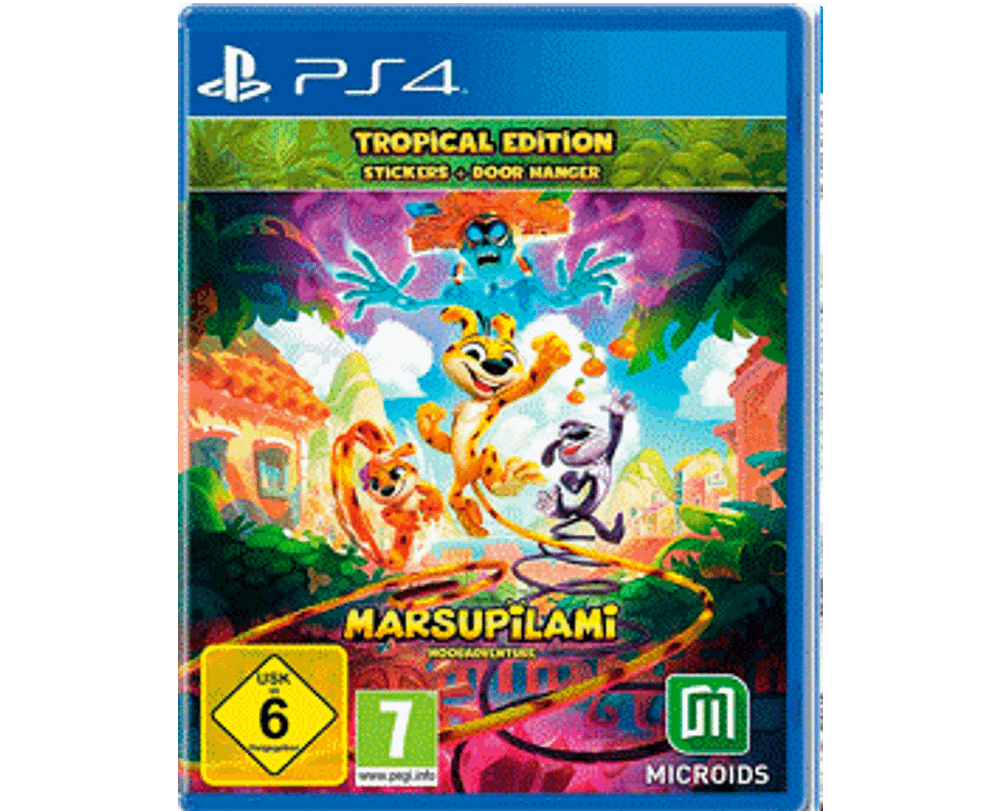 Marsupilami Hoobadventure (PS4) Б/У